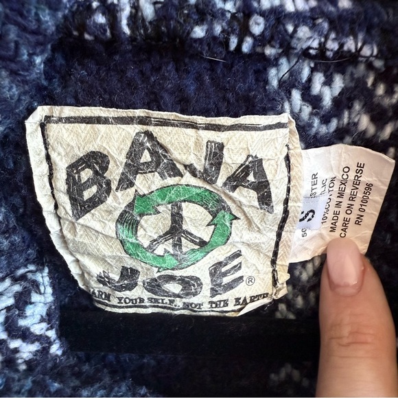 BAJA JOE Mexicali Blues Mexican Hoodie Cotton Sweatshirt S - Picture 7 of 13
